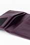 Varen Genuine Leather Long Wallet with Phone Compartment Purple - 6