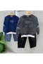 Boys' Sweatshirt and Jeans Style 3-Piece Set - 5