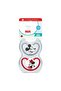 Disney Mickey Mouse 2-Pack Silicone Pacifier 0-6 Months (Boxed)