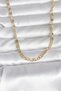 45cm Golden Brass Laser Women's Necklace for Elegant Necks - 2