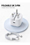 Suitable for iPhone, tablet, 20W charger set, 1.5-meter USB-C to Lightning charging cable - 4
