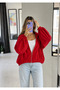 Modal Casual Zippered Bomber Jacket - 4
