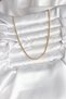Golden Brass Covered Chain Style cm Women's Necklace for Elegant Necks