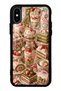 حافظة هاتف لامعة بتصميم Sweet Matcha Bakery لهاتف iPhone Xs Max