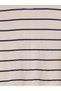 Lcw Everyday Navy Blue Crew Neck Striped Women's Bodysuit - 6