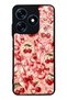 Tecno Spark 10 Glossy Phone Case with Cherry Lace Fantasy Design