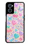 Oppo A96 Y2K Glossy Phone Case with Jelly Charms Design