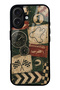 iPhone 16 Heritage Track Club Design Glossy Phone Case