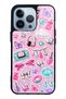 iPhone 13 Pro Y2K Sticker Dreams Design Glossy Phone Case