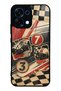 Oppo A6 Pro Retro Racing No. 7 Design Glossy Phone Cases