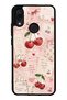 Xiaomi Redmi Note 7 Glossy Phone Case with Cherry Love Letters Design
