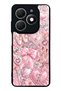 Tecno Spark 20 Royal Pink Ballet Design Glossy Phone Case