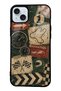 iPhone 15 Plus Heritage Track Club Design Glossy Phone Case