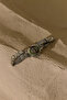 Silver Acc1411 Fish Back Stone Wristwatch 28mm - 4