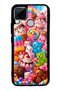 Realme C15 Glossy Phone Case with Kawaii Candy Party Design