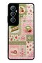 Realme C65 Matcha Berry Quilt Design Glossy Phone Case