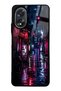 Oppo A38 Electric Alley Design Glossy Phone Case