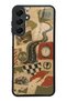 Samsung A16 Glossy Phone Case with Retro Road Racing Design