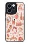 Oppo Reno 15F Rose Gold Glam Design Glossy Phone Case