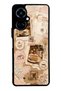 Tecno Camon 19 Glossy Phone Case with Café Love Letters Design