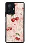 Xiaomi Mi 11t Glossy Phone Case with Cherry Love Letters Design