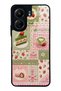 Xiaomi Redmi 13C Matcha Berry Quilt Design Glossy Phone Case