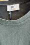 Gray Comfortable Fit Crew Neck Plain 100% Cotton T-Shirt - 2