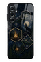 Samsung A55 Moonlit Trails Design Glossy Phone Case