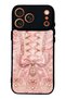 iPhone 17 Pro Max Pink Corset Coquette Design Glossy Phone Case