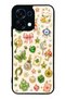 Oppo A6 Pro Glossy Phone Case with Lucky Star Charms Design