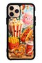 iPhone 11 Pro Fun Food Party Design Glossy Phone Case