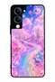 Vivo Y04 Crystal Heart City Design Glossy Phone Case