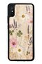 Xiaomi Redmi 9A Glossy Phone Case with Wildflower Letters Design