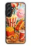 Samsung A55 Fun Food Party Design Glossy Phone Case