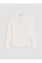 Lcw Everyday White Crew Neck Women's Bodysuit - 5