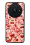Xiaomi Redmi A3 Glossy Phone Case with Cherry Lace Fantasy Design