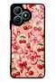 Realme Note 50 Glossy Phone Case with Cherry Lace Fantasy Design