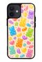iPhone 12 Mini Glossy Phone Case with Sweet Bear Jelly Design