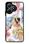 Realme Note 50 Glossy Phone Case with Positano Blue Design