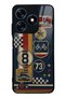 Tecno Spark 10 Old School Racing Design Glossy Phone Case