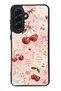 Samsung A56 Glossy Phone Case with Cherry Love Letters Design