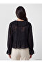 Lcw Everyday V-Neck Ruffle Tie Detail Blouse - 4