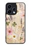 Oppo Reno 15 Glossy Phone Case with Wildflower Letters Design