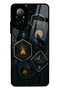 Realme 12 Lite Moonlit Trails Design Glossy Phone Case