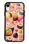 iPhone Xr Sushi Love Club Design Glossy Phone Case