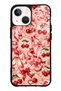 iPhone 13 Mini Glossy Phone Case with Cherry Lace Fantasy Design