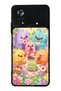 Xiaomi Poco X4 Pro Monster Picnic Party Design Glossy Phone Case