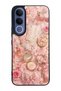 Vivo V70 Fe Glossy Phone Case with Vintage Rose Vanity Design