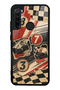 Xiaomi Redmi Note 8 Retro Racing No. 7 Design Glossy Phone Cases