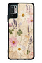 Xiaomi Redmi Note 10 5g Glossy Phone Case with Wildflower Letters Design